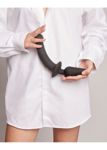 Анальная пробка с дилдо 2в1 SWITCH PLUG-IN DILDO Black XXL, диаметр 5,2/3,9 см Strap-On-Me (258470854)