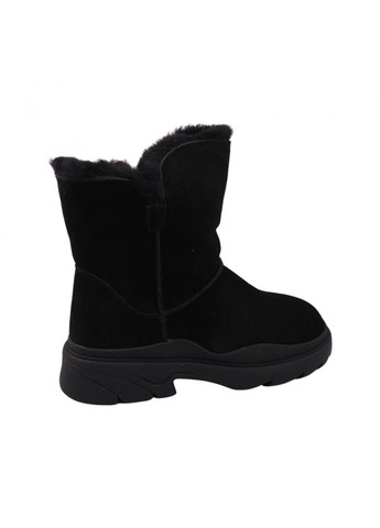 Угги женские черные натуральная замша Sorte Lady 37-23ZU (257444178)
