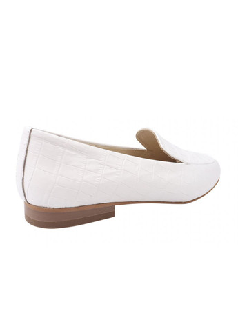 Туфлі жіночі з натуральної шкіри, на низькому ходу, колір білий, Grossi 223-21dtc (257437900)