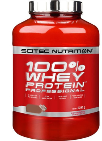 100% Whey Protein Professional 2350 g /78 servings/ Ice Coffee Scitec Nutrition (256722498)