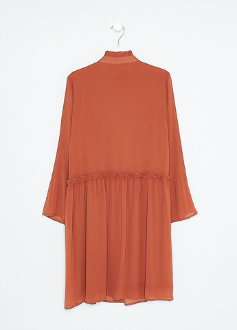 Оранжевое платье демисезон,морковный, Vero Moda