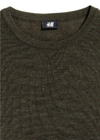 Темно-зелений джемпер демісезон,темно-зелений, H&M