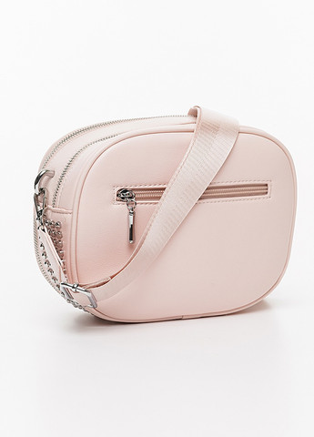 Женская сумка кросс-боди + чехол для ключей цвет светло-розовый ЦБ-00222682 Johnny (259786277)