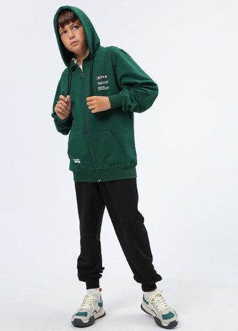 Спортивний костюм для хлопчика 8975 116 см Зелений, Чорний 67197 Doffbi (260517236)