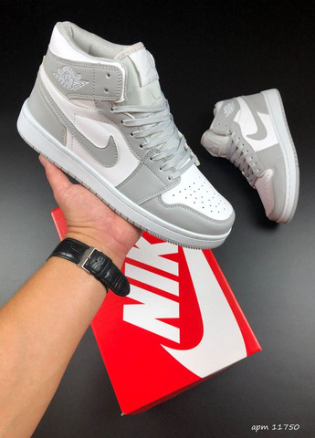 Светло-серые демисезонные кроссовки мужские, китай Nike Air Jordan
