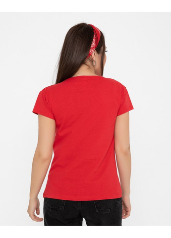 Красная футболки wn20-136 красный ISSA PLUS