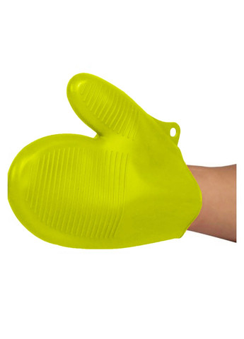 Силіконова рукавичка для кухні кухонна рукавиця прихватка для гарячого рукавиця термостійка 20х16.5 см Kitchen Master (276777962)