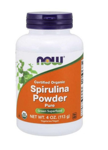 Spirulina Powder Organic 113 g /34 servings/ Pure Now Foods (256721675)