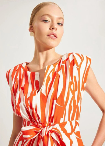 Оранжевое платье Setre