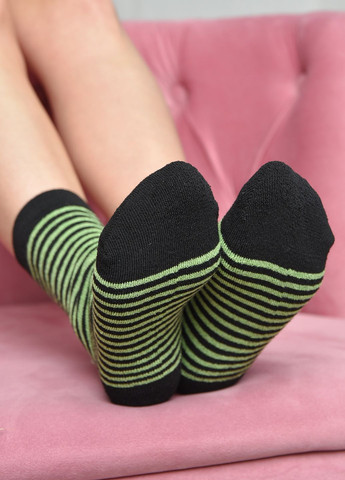 Шкарпетки махрові жіночі чорного кольору розмір 23-25(36-39) Let's Shop (271665145)