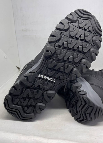Черные ботинки мужские thermo akita mid waterproof Merrell