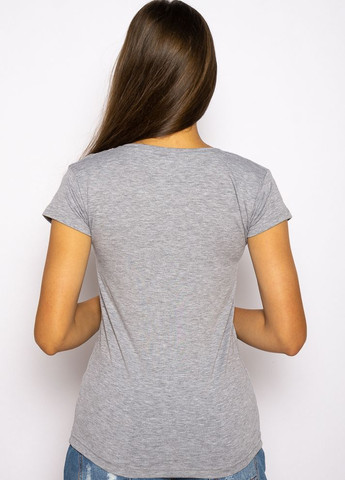 Футболка женская базовая (Серый) Time of Style - (261922086)