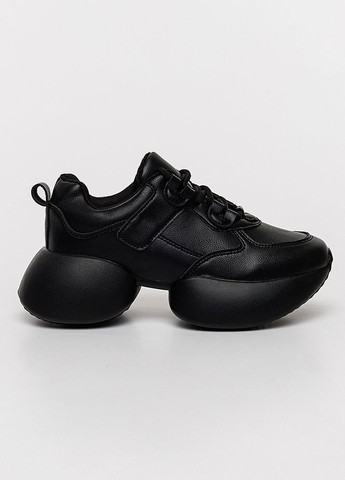 Чорні осінні жіночі кросівки колір чорний цб-00229789 Ailaifa