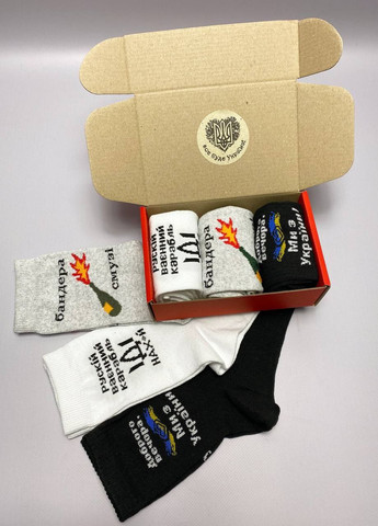 Бокс патріотичних шкарпеток для чоловіків Vakko (275332334)