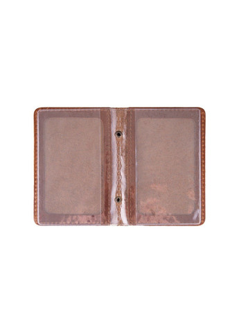 Обкладинка для документів зі шкіри HiArt AD-03 Crystal Ginger Let's Коричневий Hi Art (268371705)