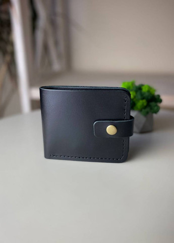 Мужской черный кошелек бумажник для карт купюр Classic 2.0 black capri No Brand (267499238)