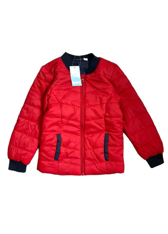 Червона демісезонна куртка-бомбер демісезонна для хлопчика Pepperts