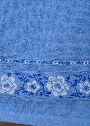Let's Shop рушник для обличчя махровий синього кольору однотонний синій виробництво - Туреччина