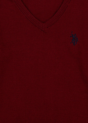 Бордовий светр для хлопчиків U.S. Polo Assn.