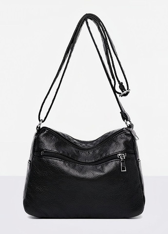 Жіноча сумка через плече 10186 крос-боді чорна No Brand (262984617)