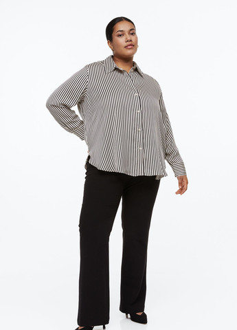 Блуза-сорочка + з гострим коміром H&M (259939687)