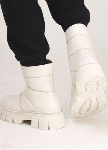 ботинки зимние бежевые кожаные ALTURA