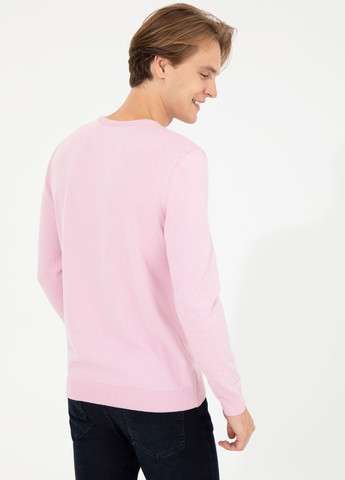 Розовый свитер мужской U.S. Polo Assn.