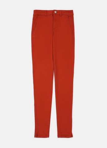Светло-оранжевые брюки Terranova