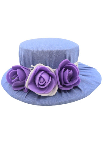 Подушечка для иголок с натуральными сушеными цветами лаванды игольница шляпка ручная работа Hand made голубая No Brand (262094723)