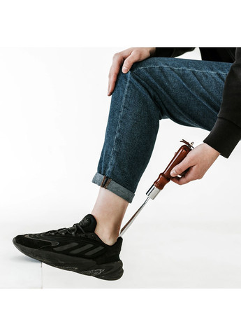 Ложка лопатка ріжок для взуття з дерев'яною ручкою 31 см No Brand (260190581)