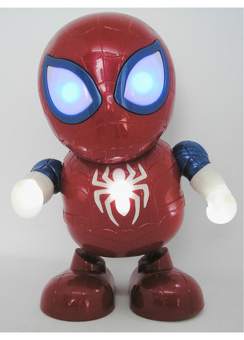 Робот людина павук танцює інтерактивна іграшка Dance Hero іграшка, що світиться Spyder man супер герой No Brand (259812449)