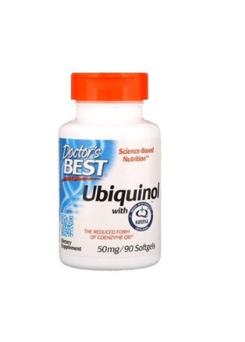 Ubiquinol Featuring Kaneka's QH 50 mg 90 Softgels Doctor's Best (256720363)