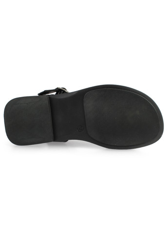 Черные босоножки женские бренда 8301297_(2) Vittorio Pritti на кнопках