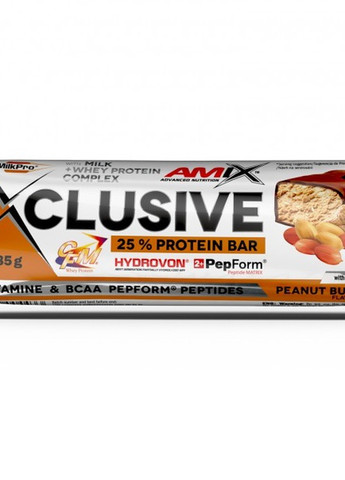 Exclusive Protein Bar 85 g Peanut Butter Cake Amix Nutrition (258886081)