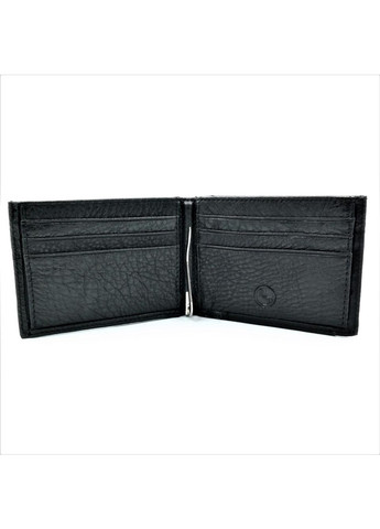 Чоловічий шкіряний гаманець-зажим 11 х 8 х 3 см Чорний wtro-168-24B Weatro (272950022)