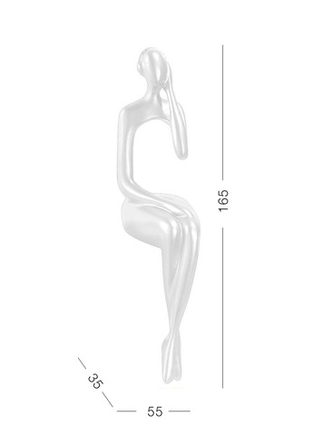 Статуетка "Людина мислить", 3,5х5,5х16,5 мм MVM (270965587)