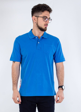 Синяя футболка-поло для мужчин La Martina