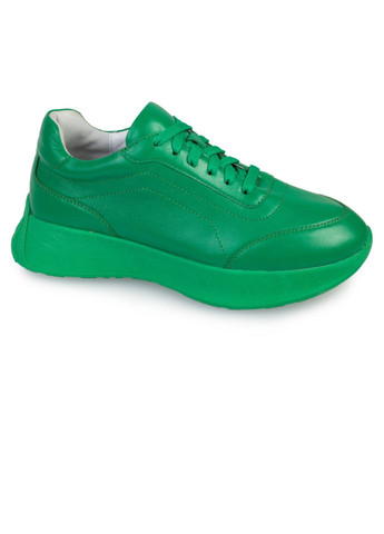 Зеленые демисезонные кроссовки женские бренда 8200397_(1) ModaMilano