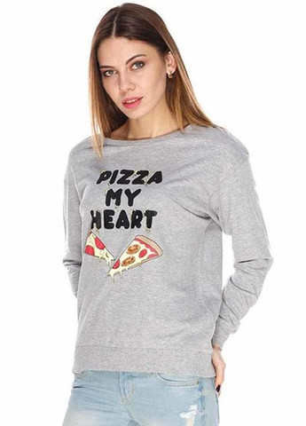 Сірий світшот H&M (267729505)