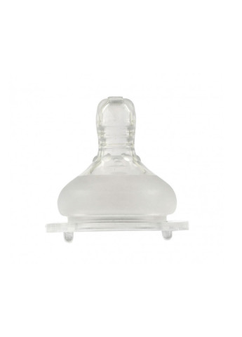Соска силіконова антиколікова для пляшечок з широким горлом колір прозорий ЦБ-00193781 Baby Team (259423359)