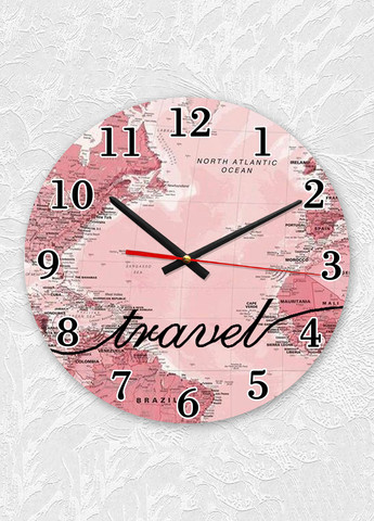 Часы настенные :: Путешествия. Карта (принт 319) Creative (267579235)