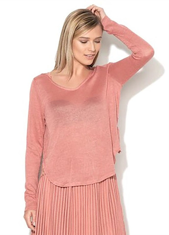 Розовый свитер Vila
