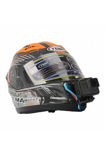 Крепление крепеж держатель фиксатор Telesin на мото шлем для экшн камер GoPro 10х8 см (475046-Prob) Unbranded (260947416)