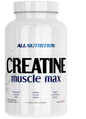 All Nutrition Creatine Muscle Max 250 g /83 servings/ Unflavored Allnutrition (258512067)