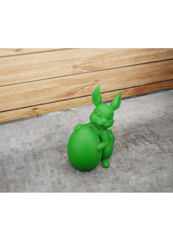 Cтатуэтка Пасхальный кролик с яйцом ЗаСвіт (261555521)