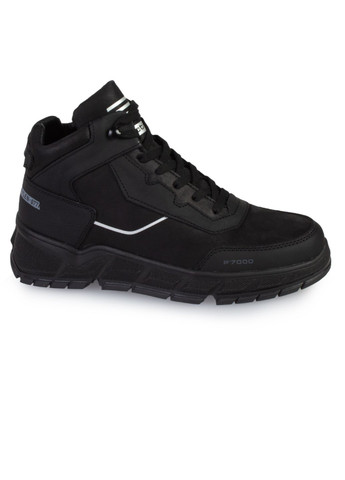 Черные зимние ботинки мужские бренда 9501105_(1) ModaMilano