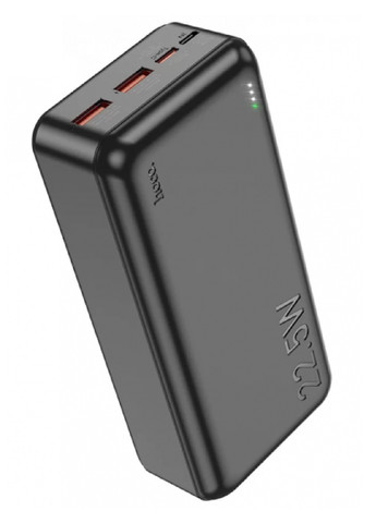 Power Bank універсальний зарядний пристрій батарея зовнішній портативний акумулятор 30000mAh (475036-Prob) Чорний Unbranded (260816497)