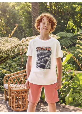 Молочна літня футболка для хлопчика Pepperts