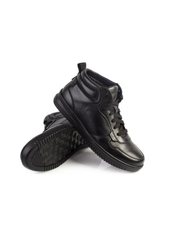 Черные зимние ботинки мужские бренда 9500867_(1) Vittorio Pritti