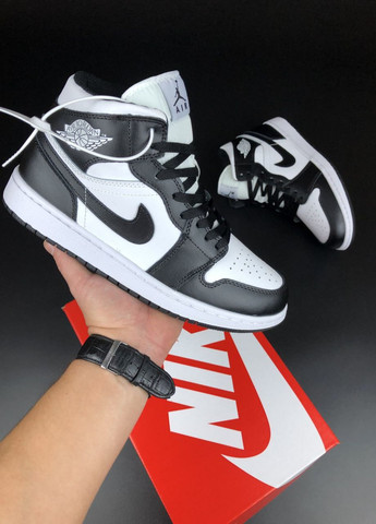 Чорно-білі Зимовий кросівки чоловічі, вьетнам Nike Air Jordan